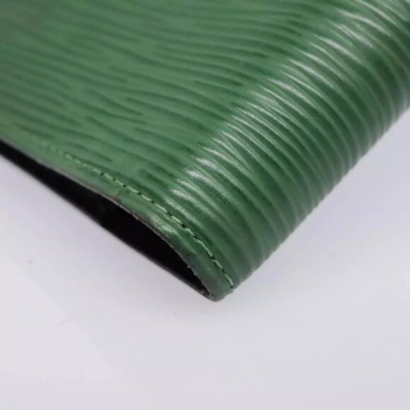 LOUIS VUITTON Epi Agenda PM Day Planner Cover Green R20054 LV Auth 90309 - Picture 11 of 16